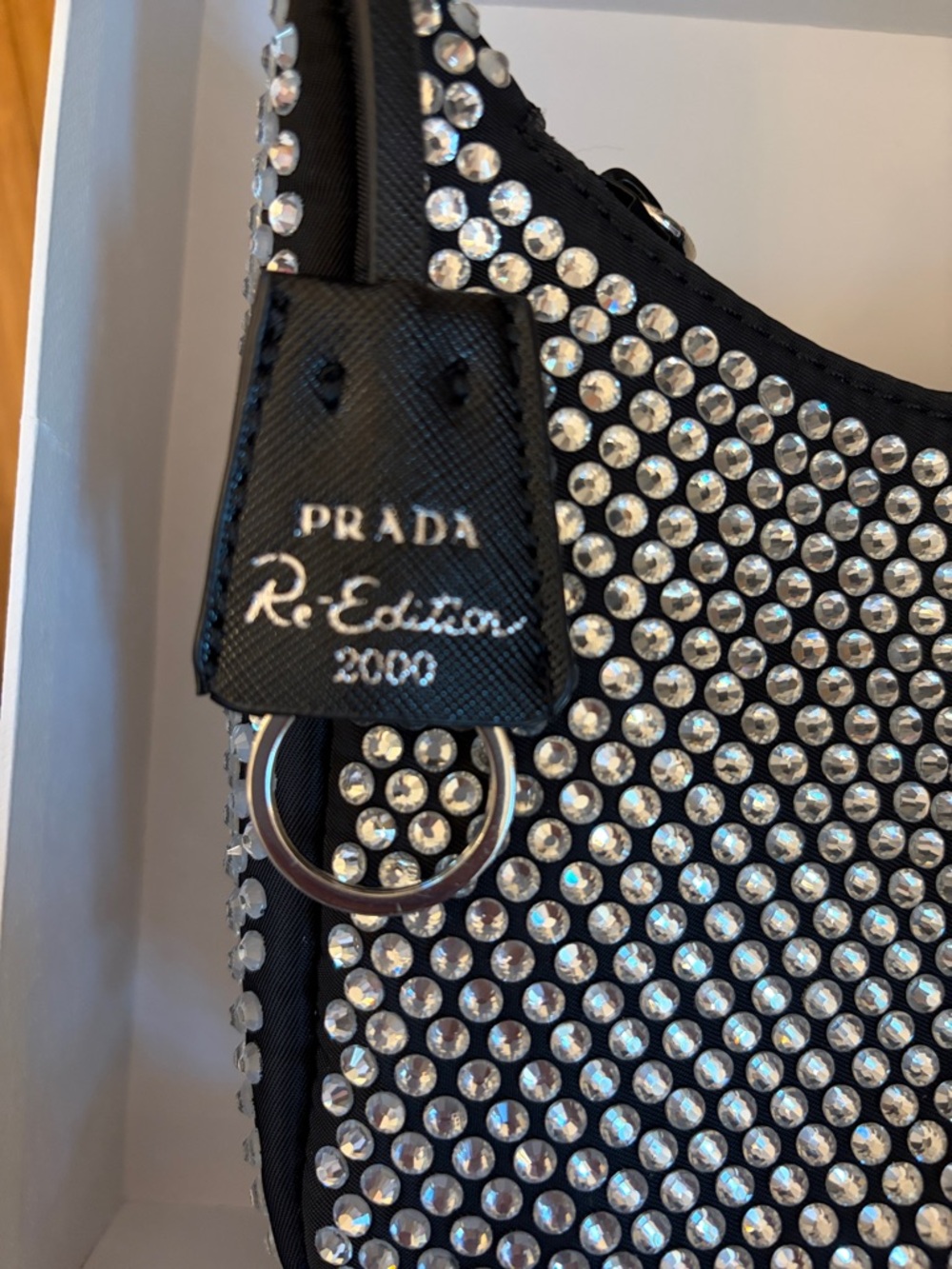 Beautiful black sparkling bag - Picture 6 of 9